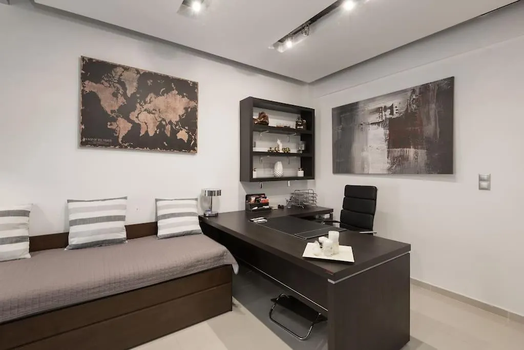 Apartment Modern Office Apartment.Wifi,2A/C,Luxury Fur/Tures Thessaloniki