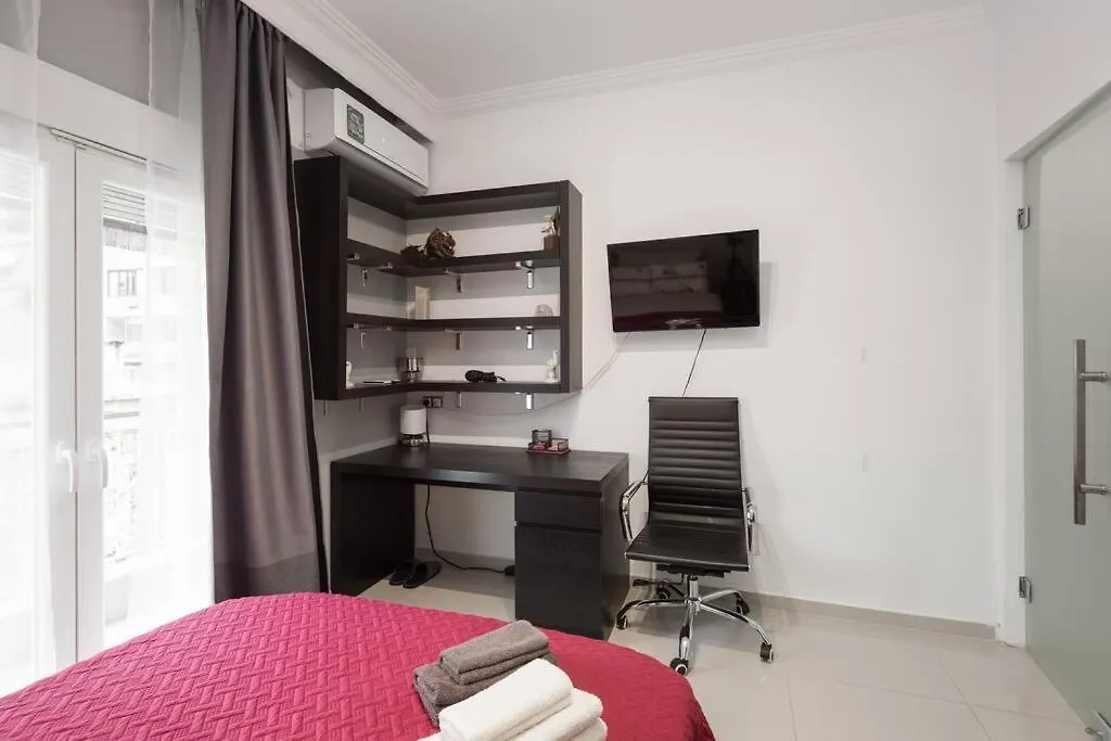 Modern Office Apartment.Wifi,2A/C,Luxury Fur/Tures Thessaloniki 0*,