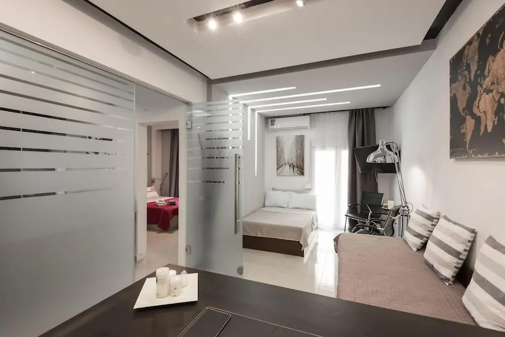 Modern Office Apartment.Wifi,2A/C,Luxury Fur/Tures Thessaloniki